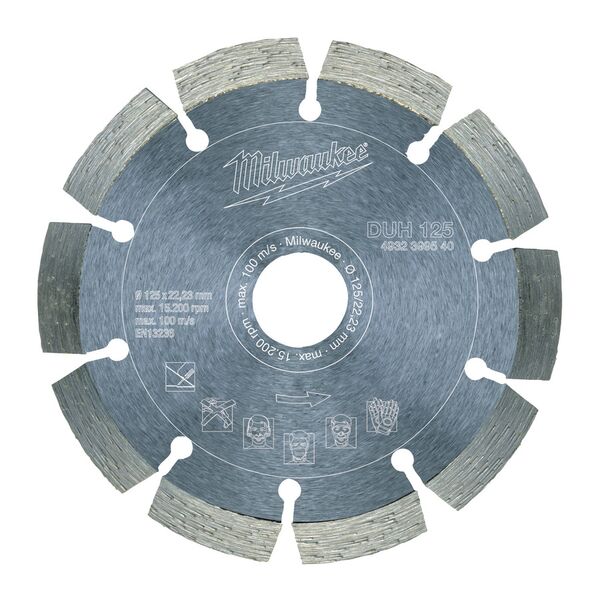 Milwaukee Tarcza diamentowa segmentowa DHU 125mm (4932399540)