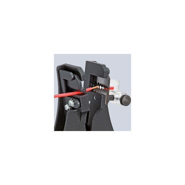 Knipex Szczypce do ściągania izolacji z nożami kształtowymi 180mm (12 21 180)