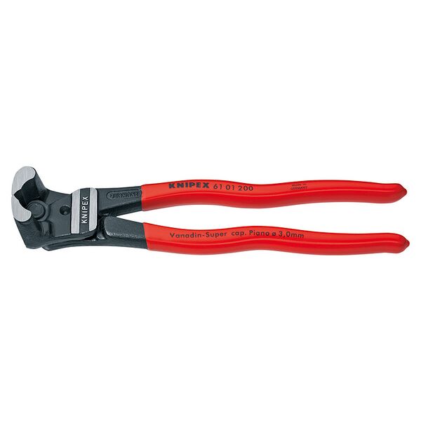 Knipex Szczypce tnące czołowe z wysokim przyłożeniem dźwigni 200mm (61 01 200)