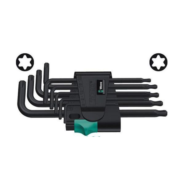 Wera Zestaw kluczy trzpieniowych torx typ L T8-T40 9szt. (05024242001)