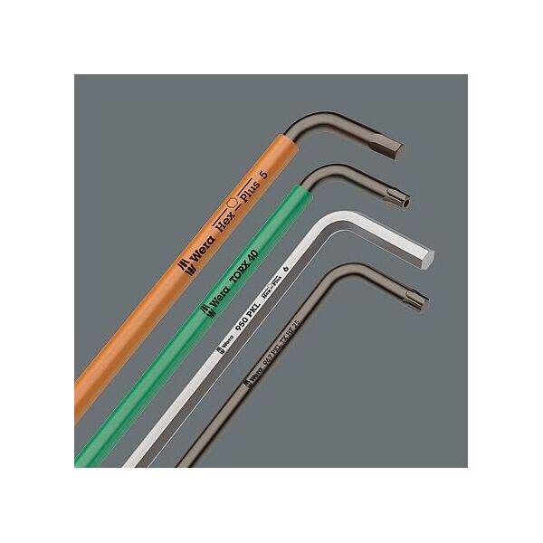 Wera Zestaw 3950/9 kluczy Hex-Plus Stainless 1 ze stali nierdzewnej, metrycznych (05022720001)