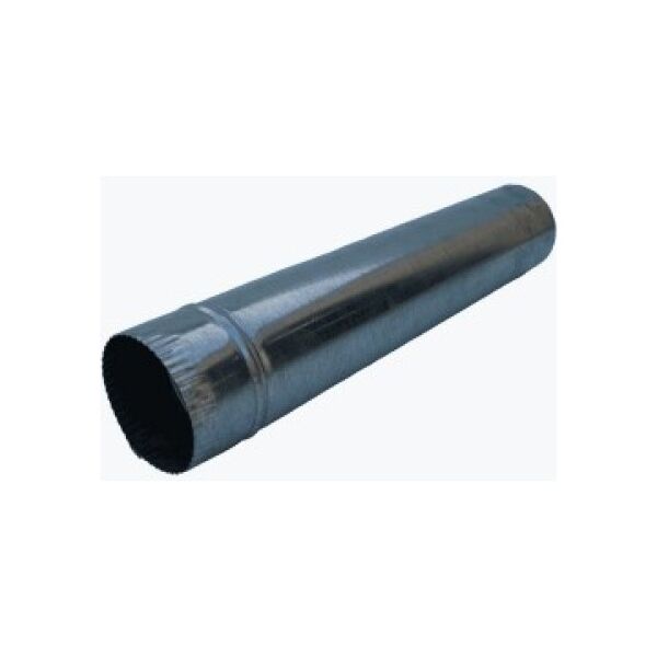 Rura piecowa czarna 1mb z blachy 1mm 140mm