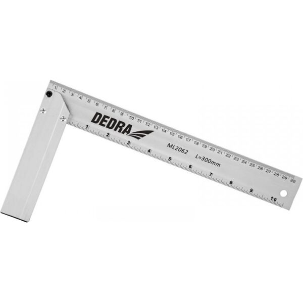 Dedra Kątownik budowlany 300 x 165mm aluminiowy (ML2062)