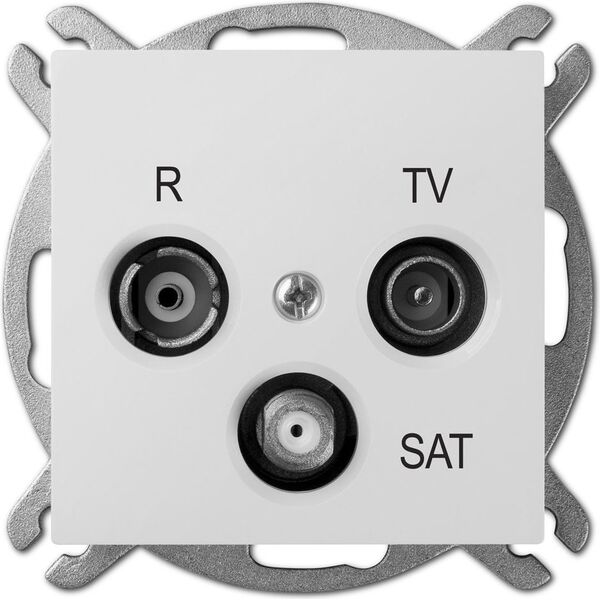 Elektro-Plast Gniazdo R-TV-SAT przelotowe 10dB biały (1461-10)