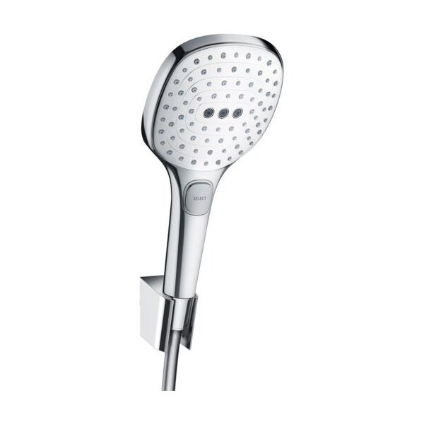 Zestaw prysznicowy Hansgrohe Raindance Select E punktowy biały (26720400)