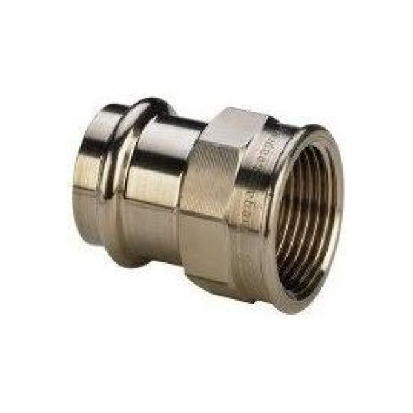 Viega Złączka przejściowa 22mm x 1" brąz (298 128)