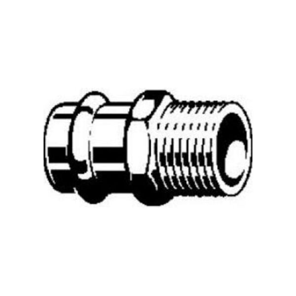 Viega Złączka przejściowa 18mm x 3/4" brąz (628 727)