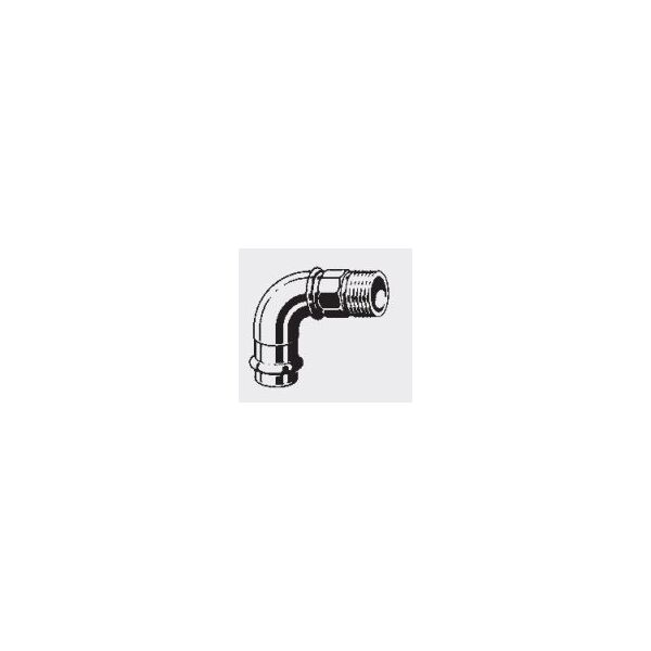 Viega Łuk przejściowy 90° 18mm x 1/2" brąz (281 205)