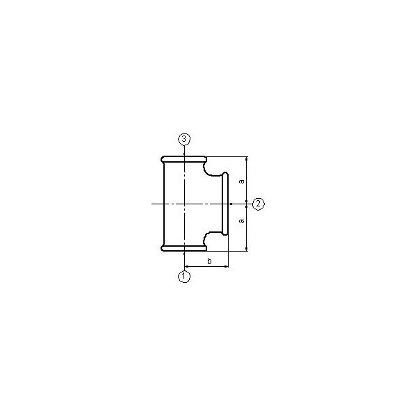 Odlewnia Zawiercie Trójnik zwężkowy 6/4 x 1/2 x 6/4" czarny