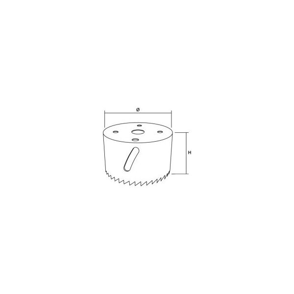 EPM Otwornica bimetalowa 38mm uchwyt 5/8" (E-530-0008)