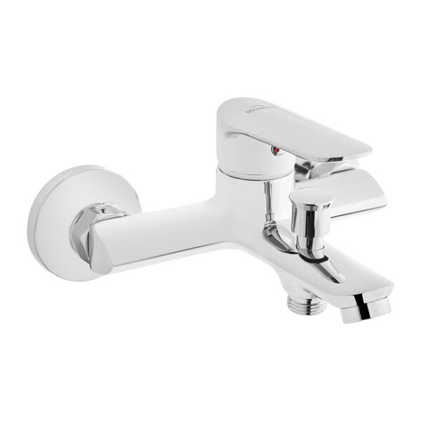 Bateria wannowa Invena Esla ścienne chrom (BW-94-001)