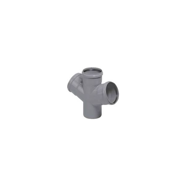Magnaplast Czwórnik 67° kanalizacji wewnętrznej HTED 110mm (11440)