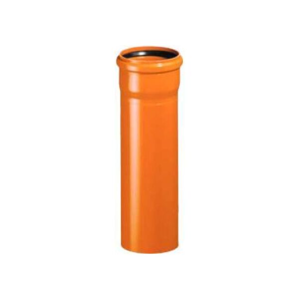 Magnaplast Rura z kielichem kanalizacji zewnętrznej KGEM rdzeń spieniony 110mm 0,5m (20005)