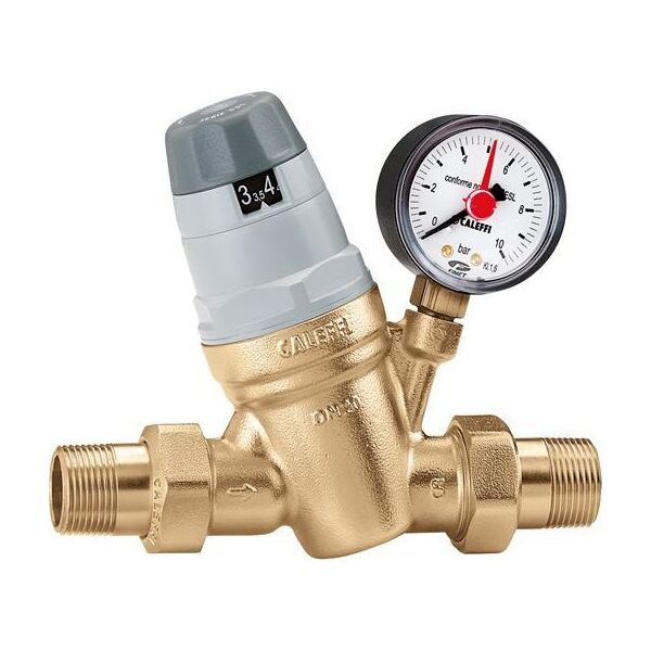Caleffi Reduktor ciśnienia wody 1" z manometrem (535061)