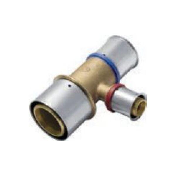 KAN-therm Trójnik mosiężny redukcyjny Press 20 x 20 x 16mm (K-041807)