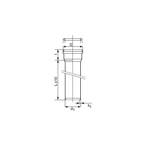 Magnaplast Rura z kielichem kl.C SN8 (220015)