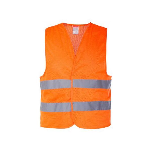 Lahti Pro Kamizelka siatkowa z paskami odblaskowymi pomarańczowa XXXL (L4130606)