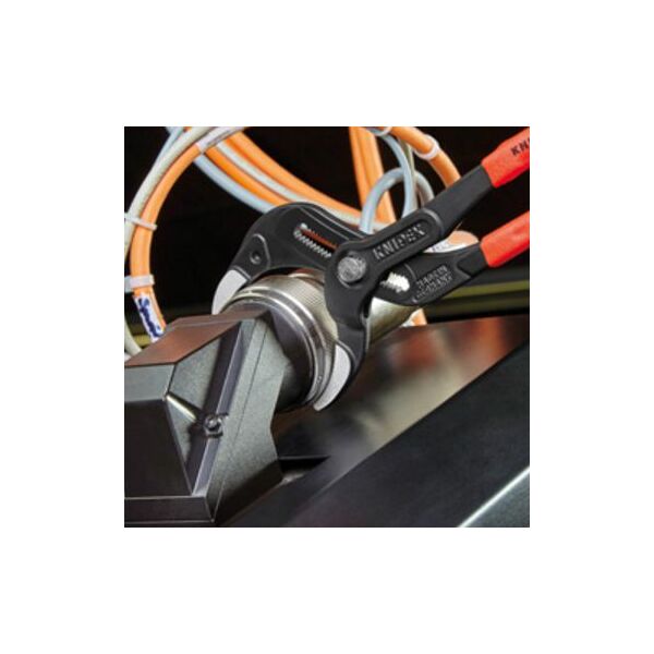 Knipex Szczypce do syfonów sanitarnych i złączy szczęki z tworzywa sztucznego 10 - 75mm (81 13 250)