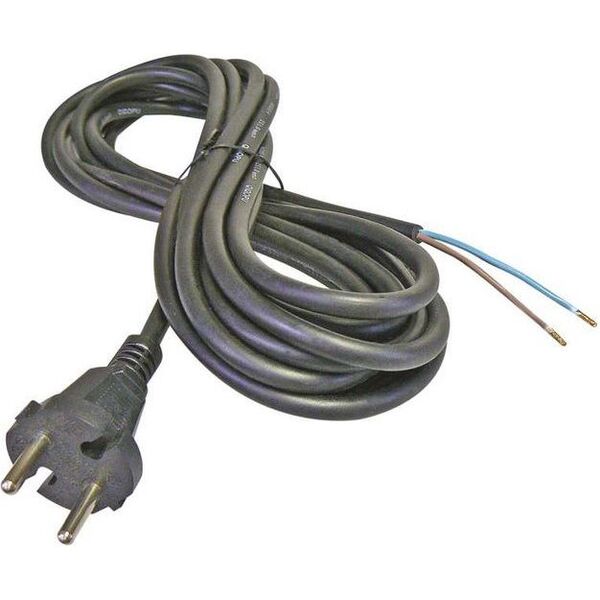 Goobay Przewód przyłączeniowy Schuko type F, CEE 7/7 2m H05VV-F 3G1 (50083)