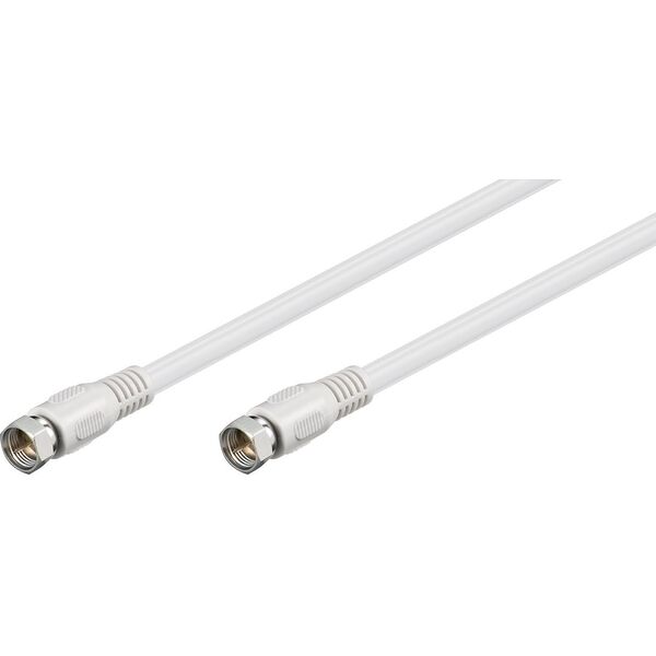 Kabel Goobay Antenowy (F) 3.5m biały (50754)