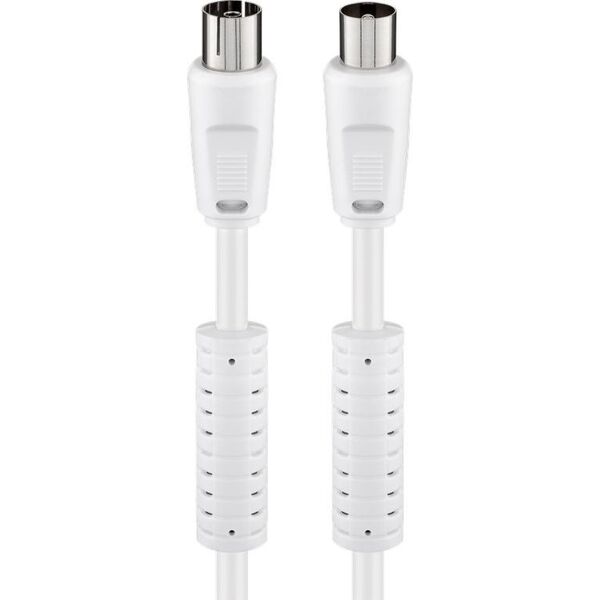 Kabel Goobay Antenowy 10m biały (50722)