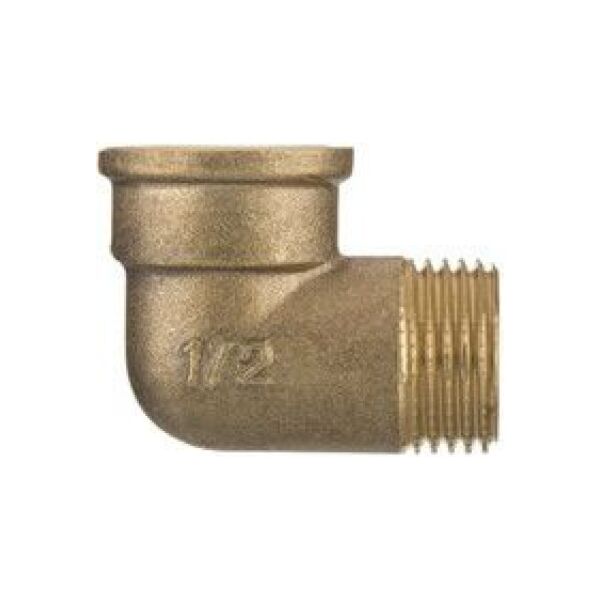 Invena Kolanko mosiężne nakrętno-wkrętne 3/4" (H/ZM-01-020)