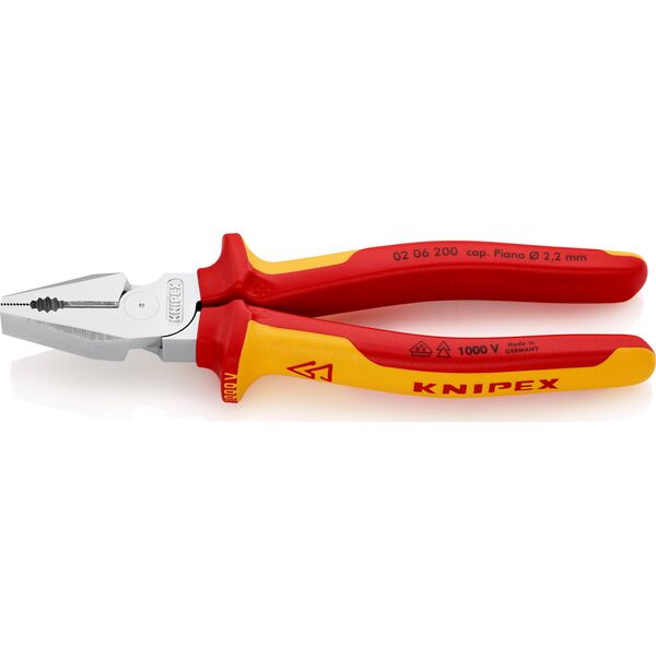 Knipex Szczypce uniwersalne o zwiększonym przełożeniu 200mm (0206200)