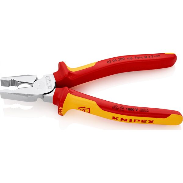 Knipex Szczypce uniwersalne o zwiększonym przełożeniu 200mm (0206200)