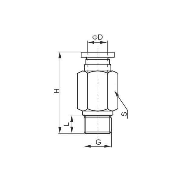 PREMA Przyłącze 3/8" 10mm  (84.0050.01.3810)