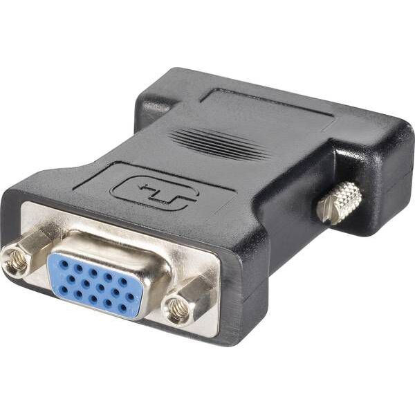 Adapter AV Goobay czarny (68030)