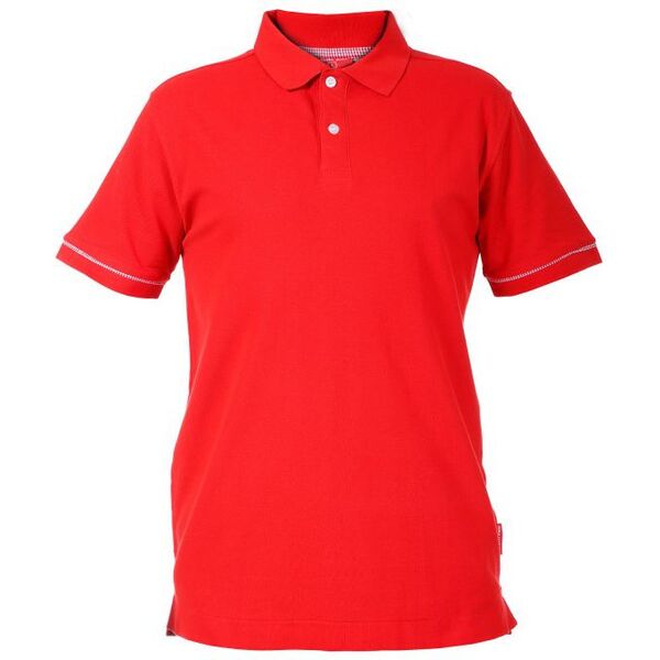 Lahti Pro Koszulka bawełniana polo czerwona 220g M (L4030702)