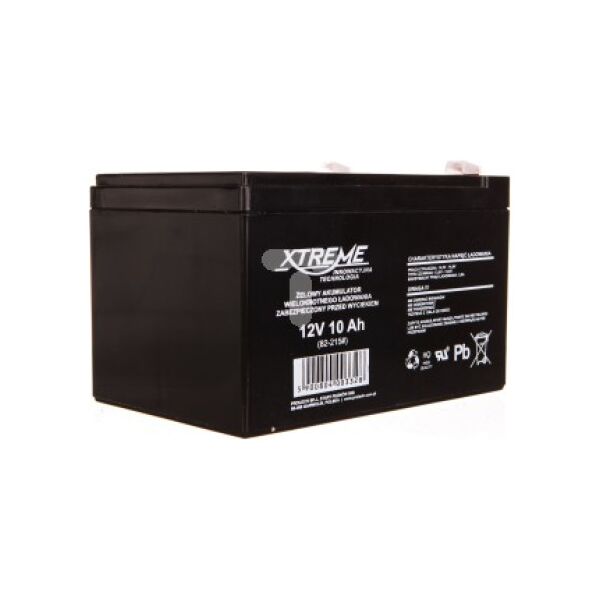 Xtreme Akumulator 12V/10Ah (82-215#)