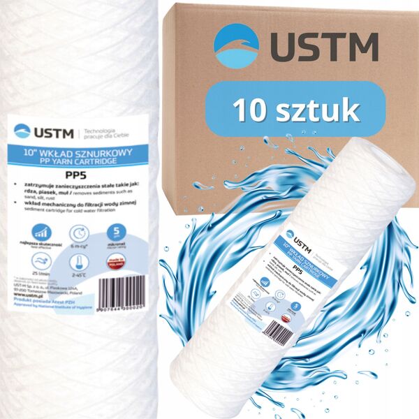 USTM WKŁAD SZNURKOWY 10" PP5M FI55 - PP5M FI55