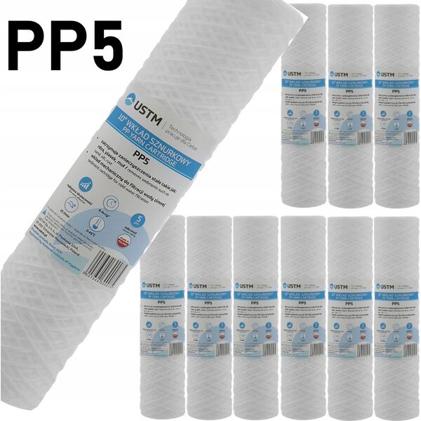 USTM WKŁAD SZNURKOWY 10" PP5M FI55 - PP5M FI55