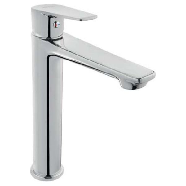 Bateria umywalkowa Invena Dokos stojąca chrom (BU-19-W01)
