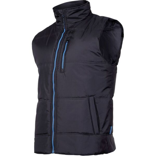 Lahti Pro Bezrękawnik ocieplany czarno-niebieski rozmiar XL (L4130804)