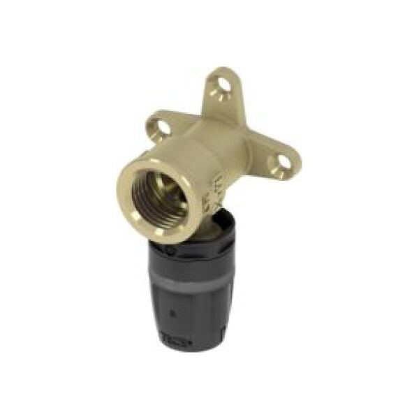Tece Kolano naścienne z mosiądzu standard 20 mm x 1/2" GW (8620003)