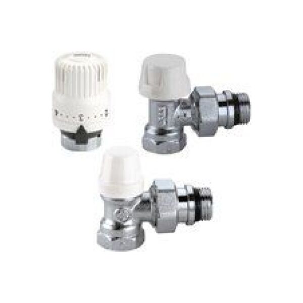 Caleffi Zestaw termostatyczny kątowy 1/2" (KIT4220402)