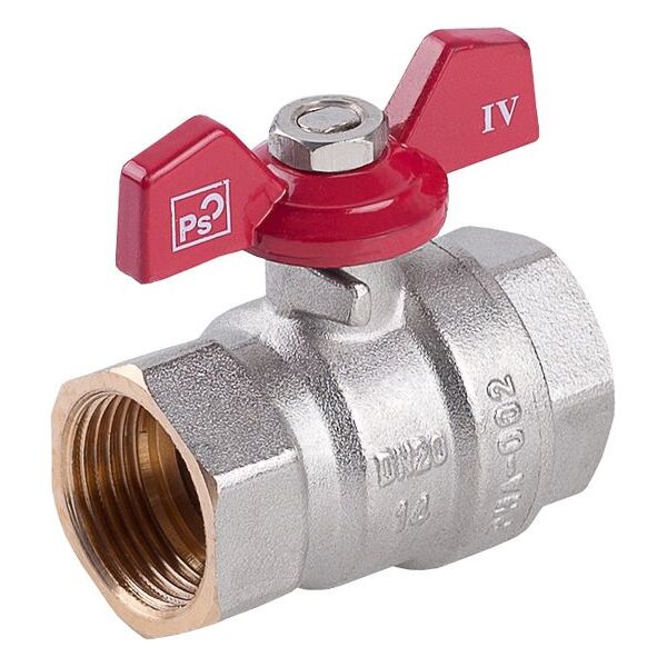 Perfexim Zawór kulowy wodny WW motylek wzmocniony 1/2" (00-002-0150-000)