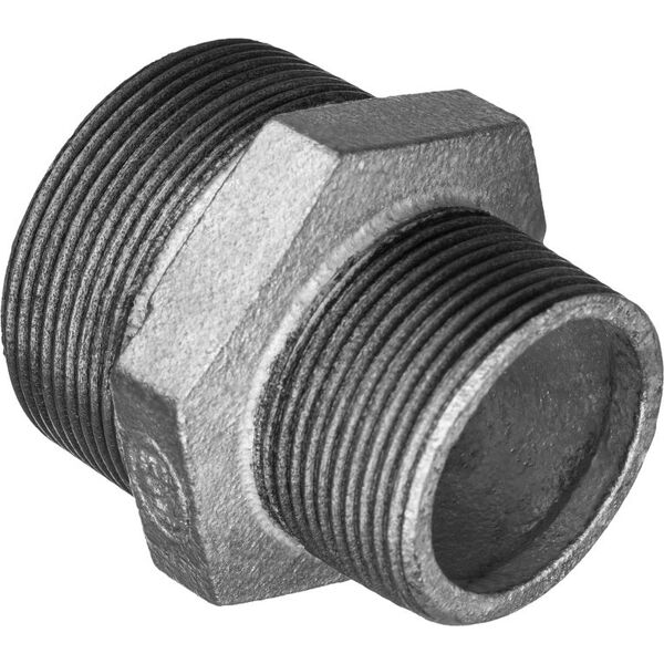 Invena Nypel redukcyjny ocynkowany 3/2 x 1" (ZO-21-403)