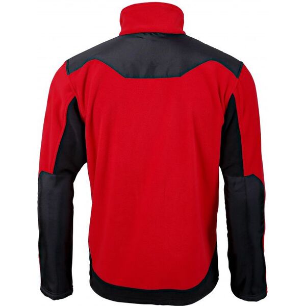 Lahti Pro Bluza polarowa ze wzmocnieniami czerwono-czarna M (L4011502)