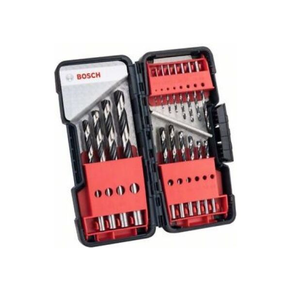 Wiertło Bosch do metalu HSS walcowe 1,5 2 7 4,5 4 5,5 5 1 3 2,5 3,5 6 10 8 9mm zestaw (2608577350)