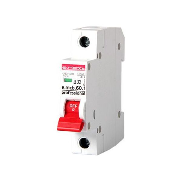 E.NEXT Wyłącznik nadprądowy e.mcb.pro.60 1P C25A 6KA (EX-P042010)
