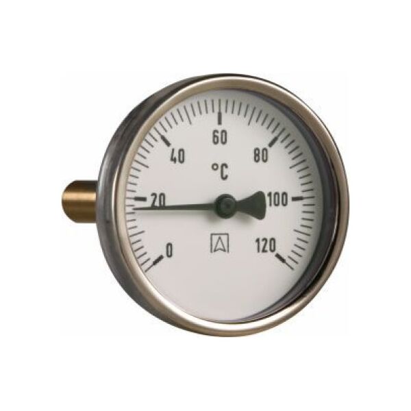 Afriso Termometr bimetaliczny BiTh 80,fi80 mm, 0÷120°C, L 150 mm, G1/2'' ax, kl. 2 (63809)