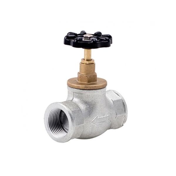 Perfexim Zawór przelotowy prosty 3/4" żeliwny ocynkowany 3098 G3/4 WW PN10 DN20 (01-400-0200-100)
