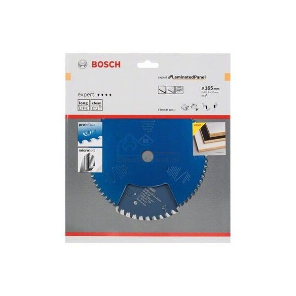 Bosch Tarcza pilarska Expert for Laminated Panel 165 x 20 x 2,6 mm, 48Z - 2608644128