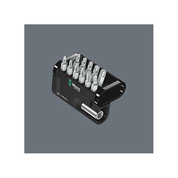 Wera Zestaw Bit-Check 12 Wood 2 11 elementów + uchwyt uniwersalny (05057422001)