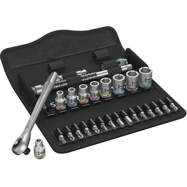Zestaw narzędzi Wera 8100 SA 7 Zyklop Metal Push 28 el. (05004017001)