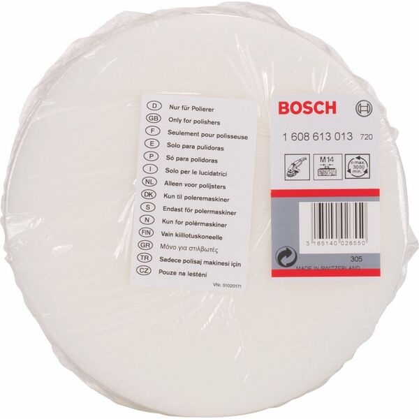 Bosch Gąbka polerska 160mm M14 (1608613013)