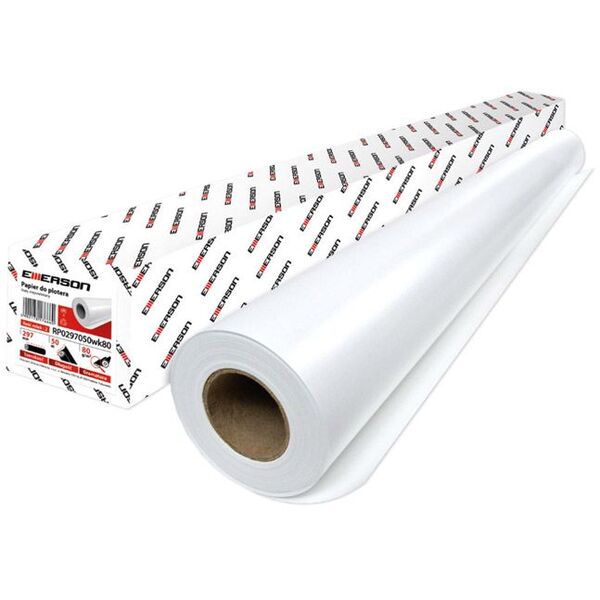 Emerson PAPIER DO PLOTERA 841x100x80G 1 ROLKA (rx0841100wk80)